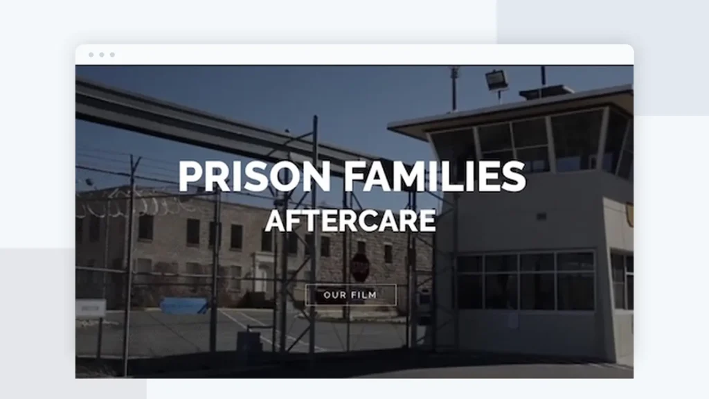 Historical Prison Families Aftercare website project