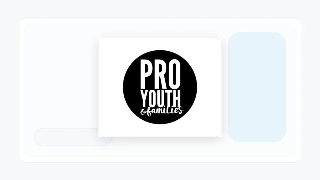PRO Youth & Families historical website rebrand project